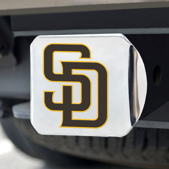 San Diego Padres Hitch Cover - 3D Color Emblem