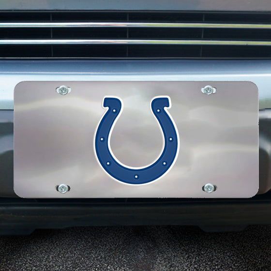 Indianapolis Colts 3D Stainless Steel License Plate