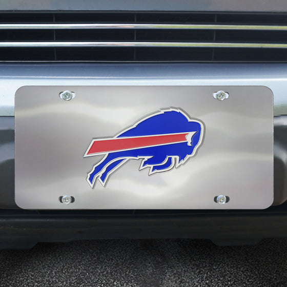 Buffalo Bills 3D Stainless Steel License Plate