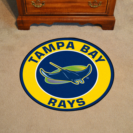 Tampa Bay Rays Roundel Rug - 27in. Diameter