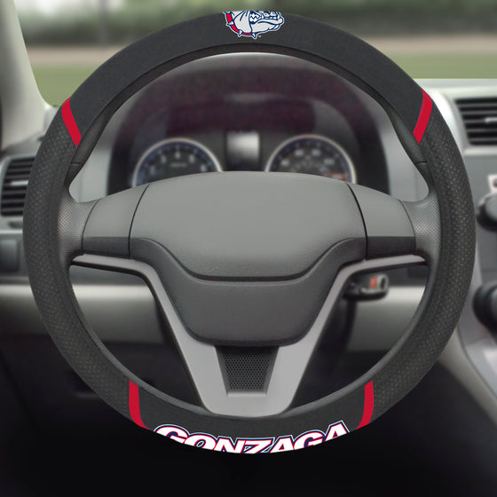 Gonzaga Bulldogs Embroidered Steering Wheel Cover