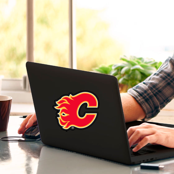 Calgary Flames Matte Decal Sticker