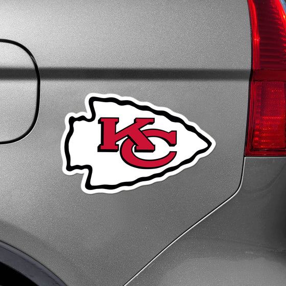 Kansas City Chiefs Large Team Logo Magnet 10" (8.7329"x8.3078")