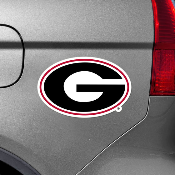 Georgia Bulldogs Large Team Logo Magnet 10" (8.7329"x8.3078")