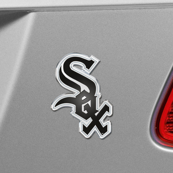 Chicago White Sox Heavy Duty Aluminum Embossed Color Emblem