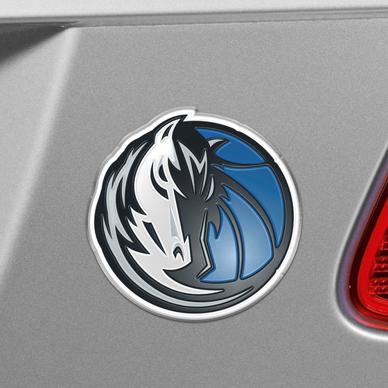 Dallas Mavericks Heavy Duty Aluminum Embossed Color Emblem