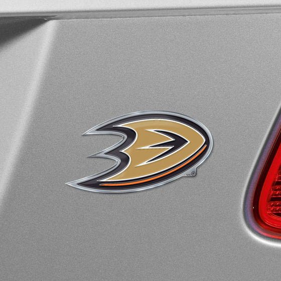 Anaheim Ducks Heavy Duty Aluminum Embossed Color Emblem