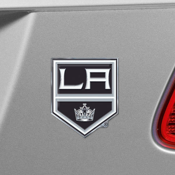 Los Angeles Kings Heavy Duty Aluminum Embossed Color Emblem