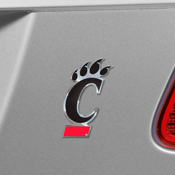 Cincinnati Bearcats Heavy Duty Aluminum Embossed Color Emblem