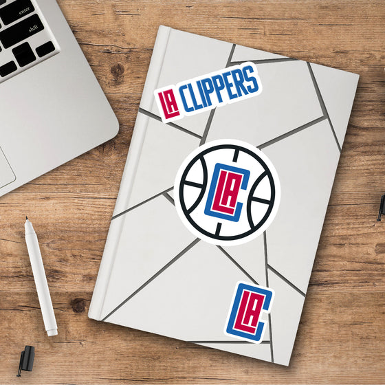 Los Angeles Clippers 3 Piece Decal Sticker Set