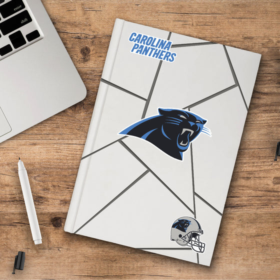 Carolina Panthers 3 Piece Decal Sticker Set