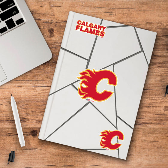 Calgary Flames 3 Piece Decal Sticker Set