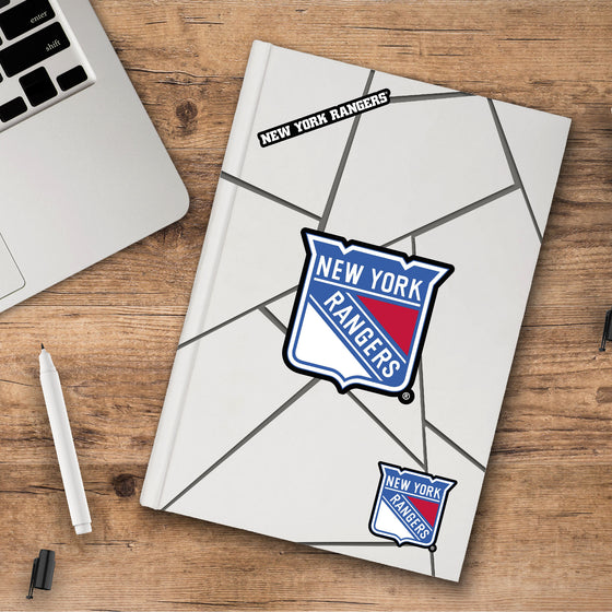 New York Rangers 3 Piece Decal Sticker Set