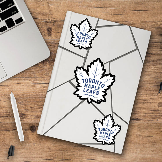 Toronto Maple Leafs 3 Piece Decal Sticker Set