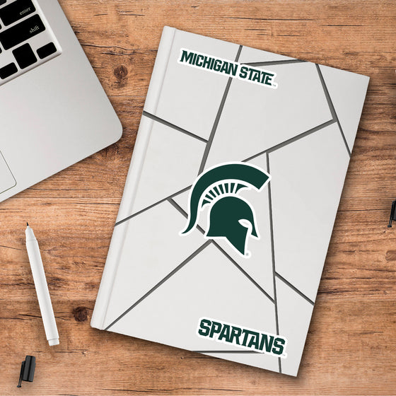 Michigan State Spartans 3 Piece Decal Sticker Set
