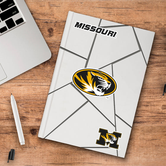 Missouri Tigers 3 Piece Decal Sticker Set