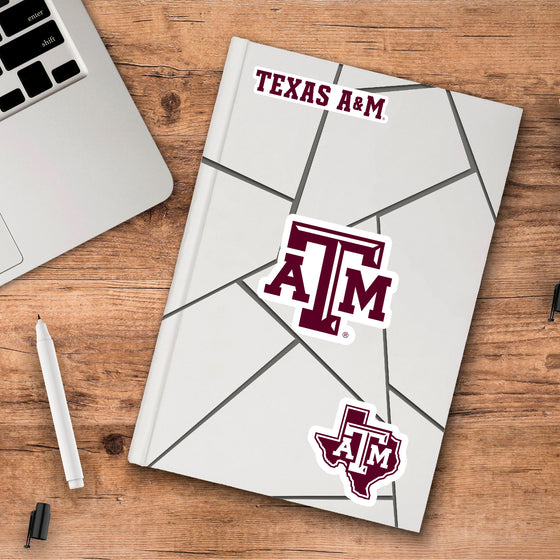Texas A&M Aggies 3 Piece Decal Sticker Set