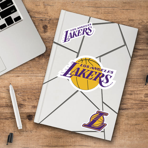 Los Angeles Lakers 3 Piece Decal Sticker Set