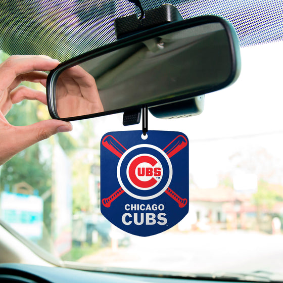 Chicago Cubs 2 Pack Air Freshener