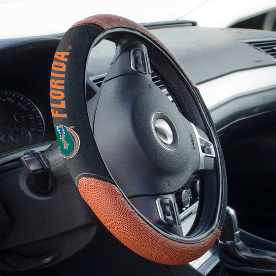 Florida Gators Football Grip Steering Wheel Cover 15" Diameter