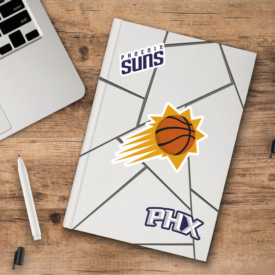Phoenix Suns 3 Piece Decal Sticker Set