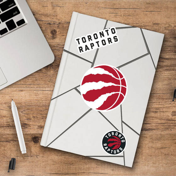 Toronto Raptors 3 Piece Decal Sticker Set