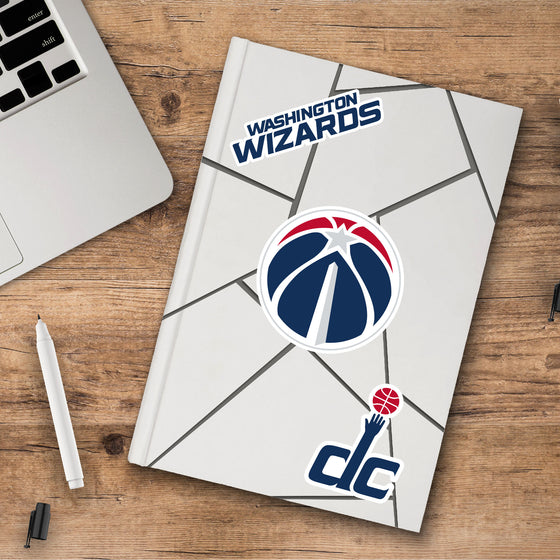 Washington Wizards 3 Piece Decal Sticker Set