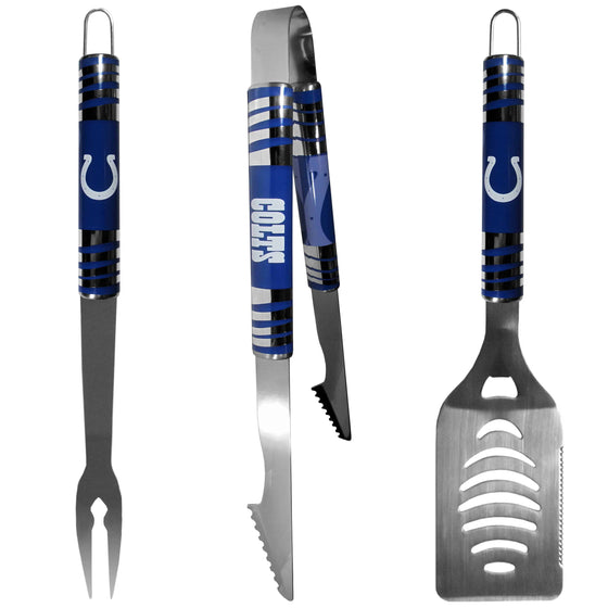 Indianapolis Colts 3 pc Tailgater BBQ Set (SSKG) - 757 Sports Collectibles