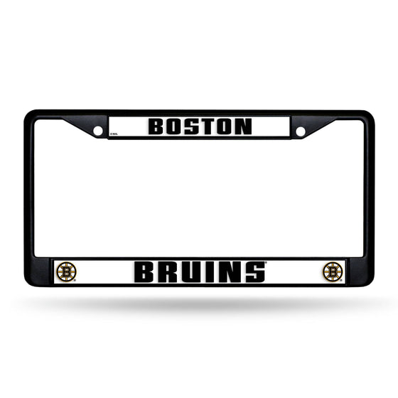 BOSTON BRUINS BLACK CHROME FRAME (Rico) - 757 Sports Collectibles
