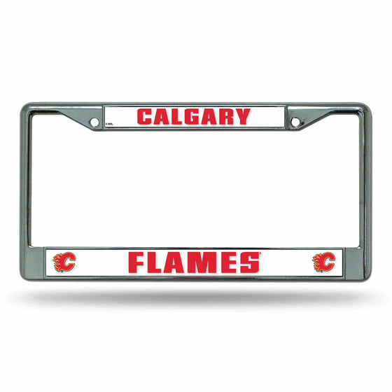 CALGARY FLAMES CHROME FRAME (Rico) - 757 Sports Collectibles