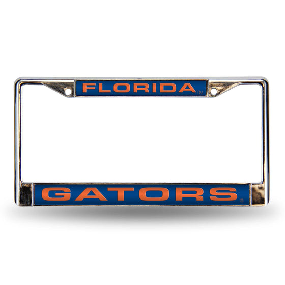 FLORIDA Gators BLUE LASER CHROME FRAME (Rico) - 757 Sports Collectibles
