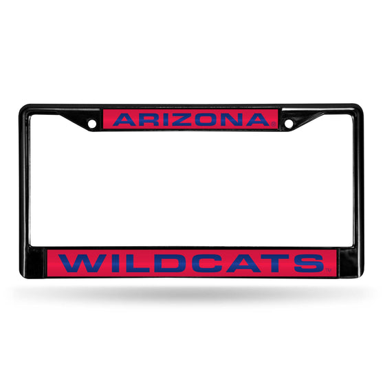 ARIZONA Wildcats BLACK LASER CHROME FRAME (Rico) - 757 Sports Collectibles
