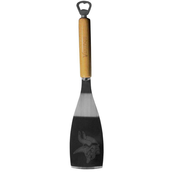NFL Minnesota Vikings 2 in 1 Monster Grilling BBQ Spatula, Bottle Opener - 757 Sports Collectibles