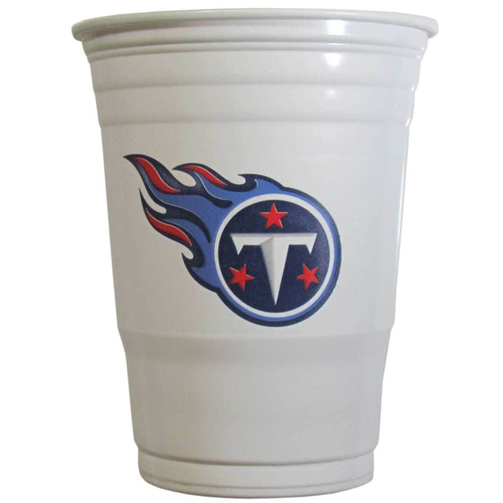 NFL Tennessee Titans Gameday Plastic Solo Cups (18 pack - 18 oz) - 757 Sports Collectibles