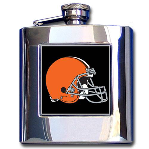 NFL Hip Flask - Cleveland Browns (SSKG) - 757 Sports Collectibles