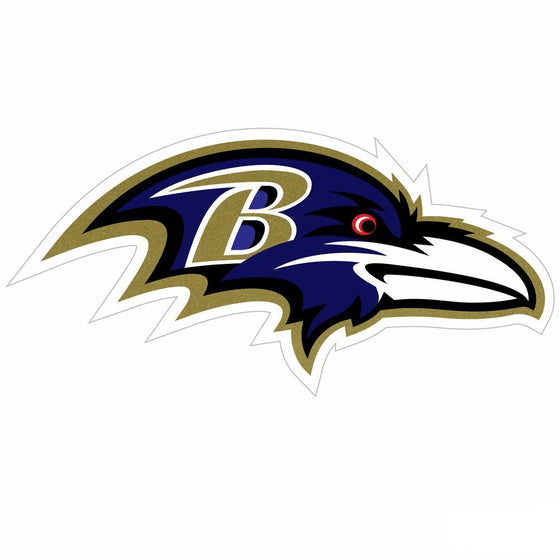 Baltimore Ravens 8 inch Logo Magnets (SSKG)