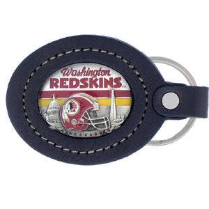 Leather Keychain - Washington Redskins (SSKG) - 757 Sports Collectibles