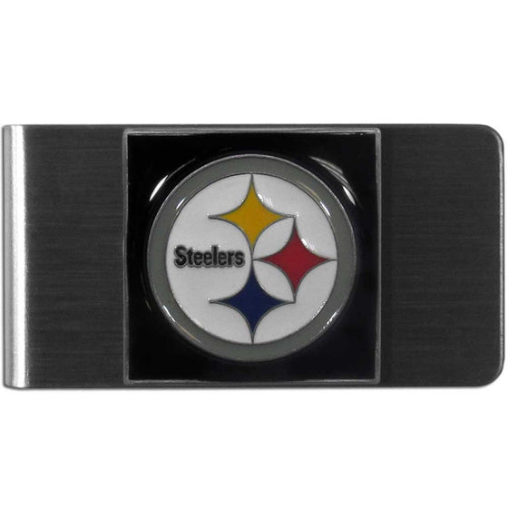 Pittsburgh Steelers Steel Money Clip (SSKG) - 757 Sports Collectibles