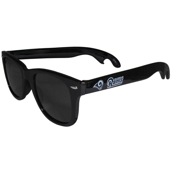 Los Angeles Rams Beachfarer Bottle Opener Sunglasses - 757 Sports Collectibles