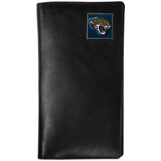 Jacksonville Jaguars Leather Tall Wallet (SSKG) - 757 Sports Collectibles