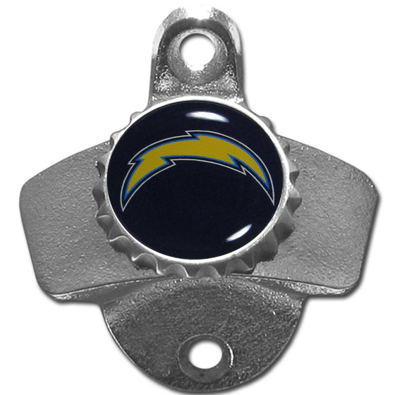 Los Angeles Chargers Wall Mounted Bottle Opener (SSKG) - 757 Sports Collectibles