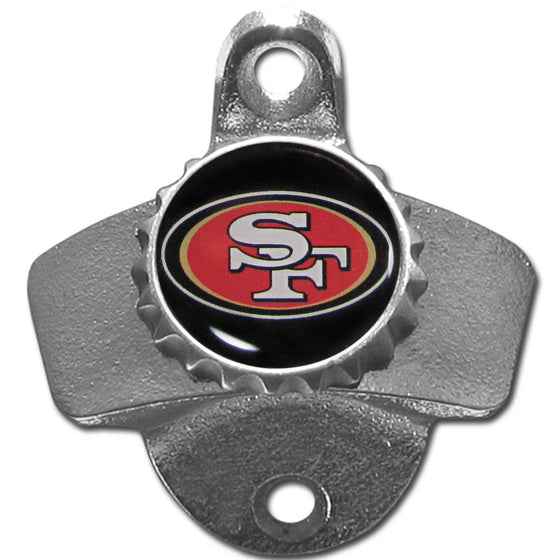 San Francisco 49ers Wall Mounted Bottle Opener (SSKG) - 757 Sports Collectibles