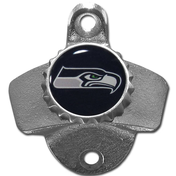 Seattle Seahawks Wall Mounted Bottle Opener (SSKG) - 757 Sports Collectibles