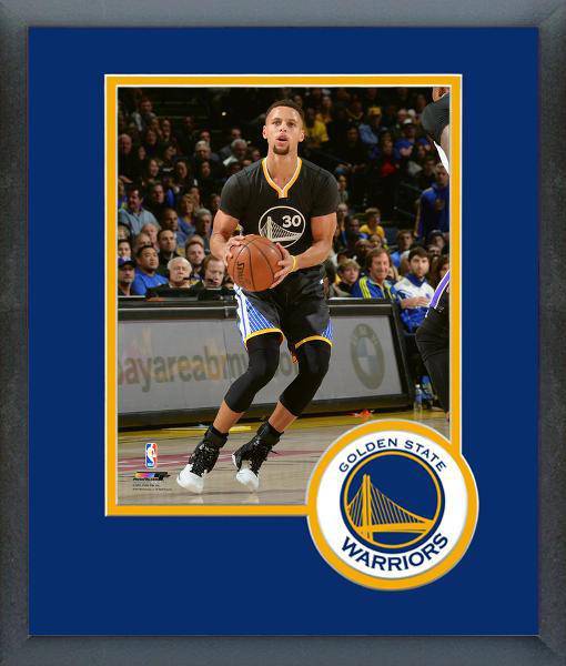 NBA Golden State Warriors Stephen Steph Curry Framed 8x10 Photo - 757 Sports Collectibles