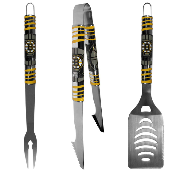 Boston Bruins�� 3 pc Tailgater BBQ Set (SSKG) - 757 Sports Collectibles