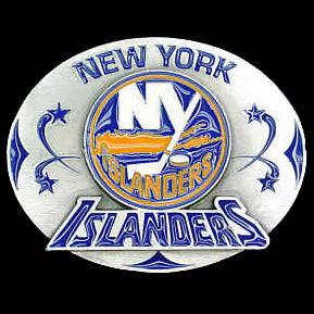 New York Islanders�� Team Belt Buckle (SSKG) - 757 Sports Collectibles