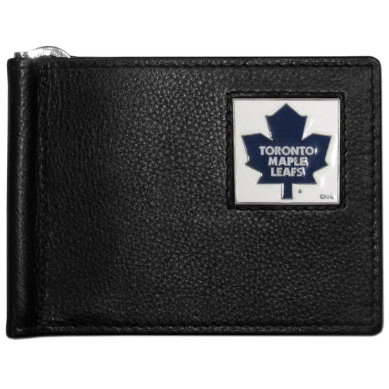 Toronto Maple Leafs�� Leather Bill Clip Wallet (SSKG) - 757 Sports Collectibles