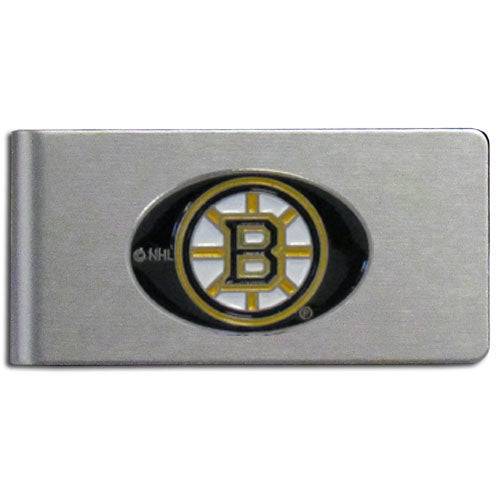 Boston Bruins�� Brushed Metal Money Clip (SSKG) - 757 Sports Collectibles