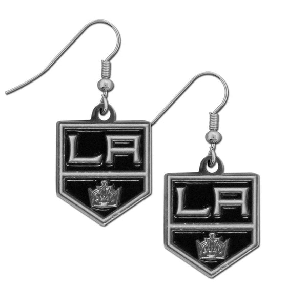 Los Angeles Kings�� Chrome Dangle Earrings (SSKG) - 757 Sports Collectibles
