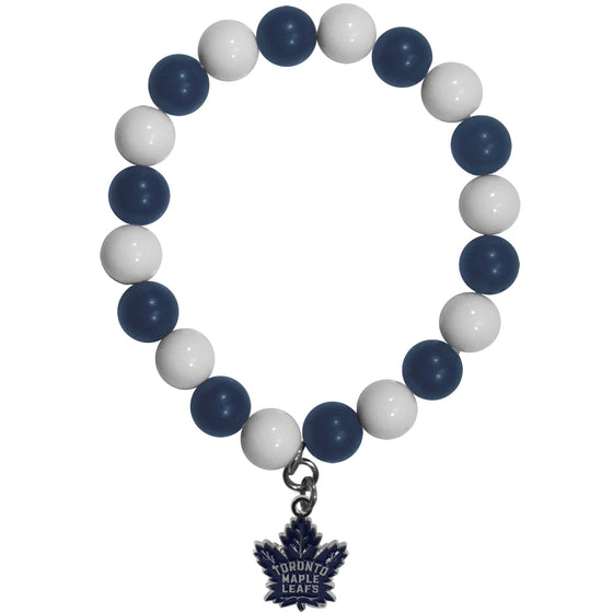 Toronto Maple Leafs�� Fan Bead Bracelet (SSKG) - 757 Sports Collectibles